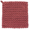 Danica Heirloom | Crocheted Pot Holder, Canyon Rose