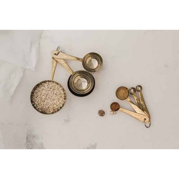 Danica Heirloom | Gold Measuring Spoons, Set of 4