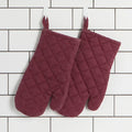 Danica Heirloom | Oven Mitt, Stonewash Wine