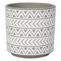 Danica Heirloom Plant pot spark Gray/White LRG