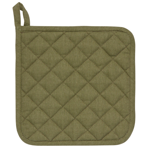 Danica Heirloom | Pot Holder, Stonewash Olive Branch