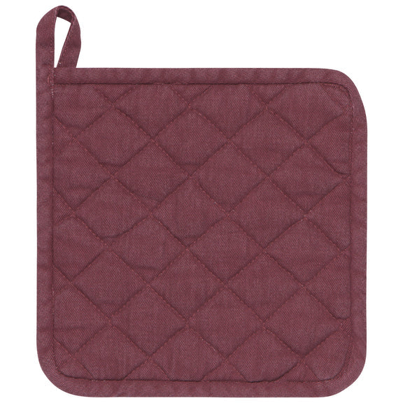 Danica Heirloom | Pot Holder, Stonewash Wine