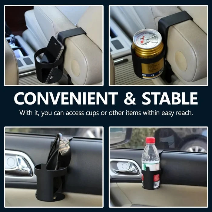 Drink Cup Holder for Car | Universal Water Bottle Stand for Auto Truck Interior Organizer
