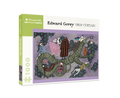Pomegranate Edward Gorey 'Drop Curtain' puzzle packaging on a white background