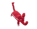 Elephant Red 10" Rope Dog Toy