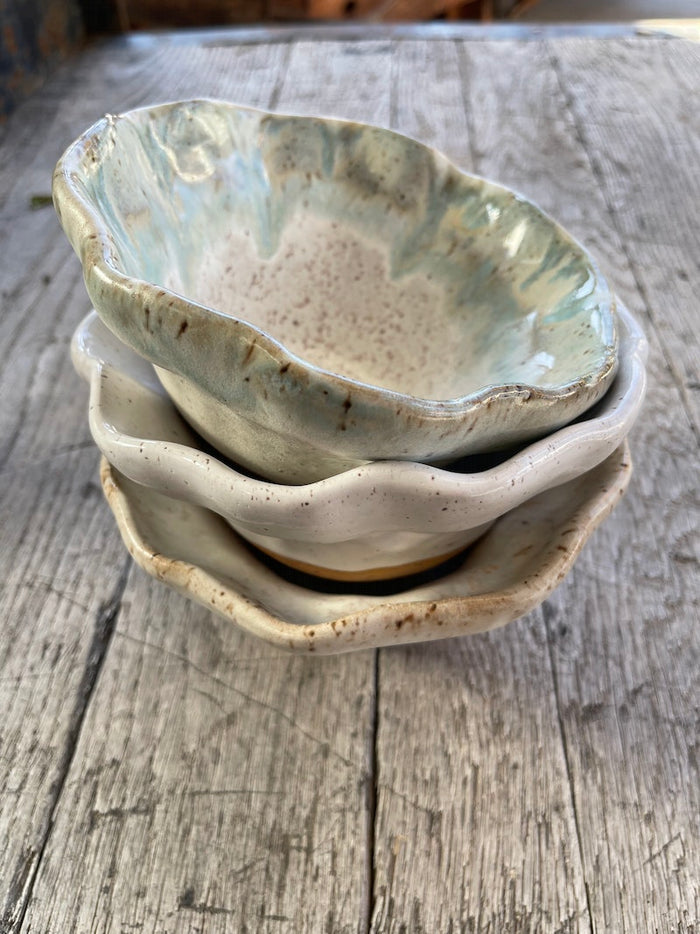 Etta B Ruffle Dipping Bowl