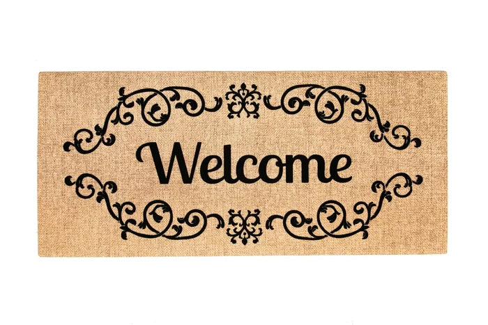 Evergreen| Welcome Scroll Sassafras Switch Mat