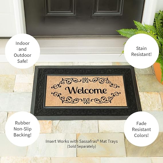Evergreen| Welcome Scroll Sassafras Switch Mat