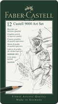 Faber-Castell 9000 Art Set Graphite Pencils- set of 12