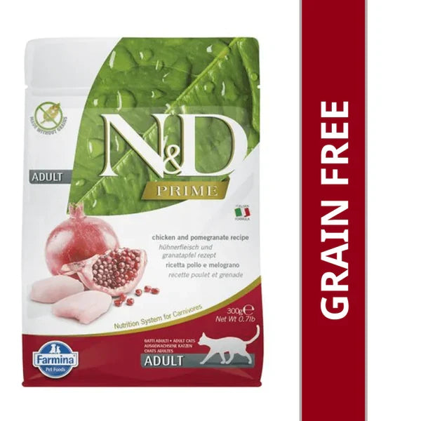 Farmina N&D Prime Chicken And Pomegranate Grain Free Adult Cat Dry Food
