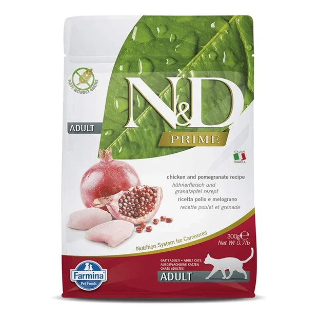 Farmina N&D Prime Chicken And Pomegranate Grain Free Neutered Adult Cat Dry Food