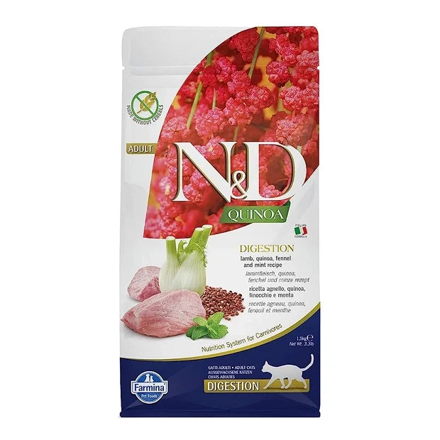 Farmina N&D Quinoa Digestion Grain Free Adult Cat Dry Food