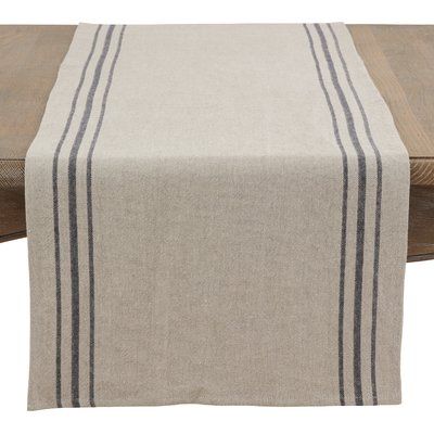 Ferme Maison | Striped Linen Runner