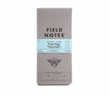 Field Notes Front Page 2-Pack features a reporter's style notebook with the wire binding on the top for easy writing.
