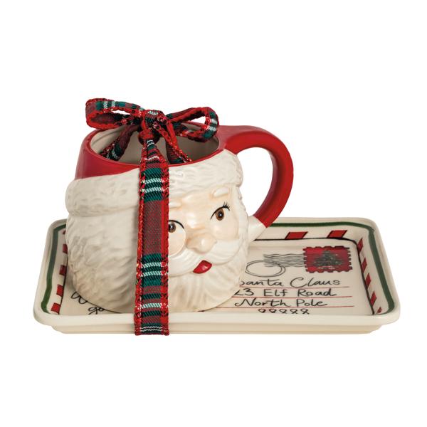Figural Milk Cookies for Santa