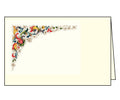 Fiorenza Folded Cards, 3.33 by 5.12  inches (8.5 by 13 cm.) when folded, and come in a box of 100 or pack of 10.