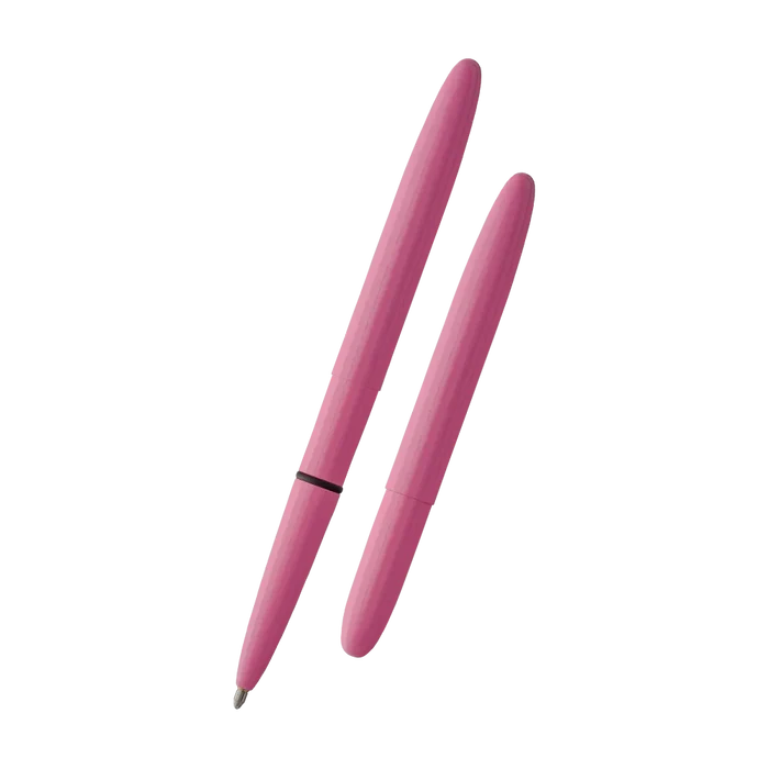 image of Fisher Bullet Space Pen- Pink open and closed