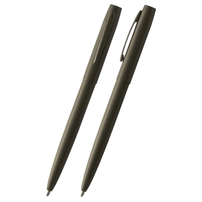 image of O.D. GREEN CERAKOTE® CAP-O-MATIC SPACE PEN- front and side views