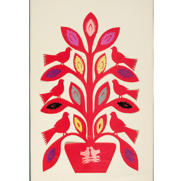 Stanislawa Bakula, Kadzilo, Ostroika, Poland, ca 1960, cut paper. Museum of International Folk Art, gift of the Girard Foundation Collection, Santa Fe.