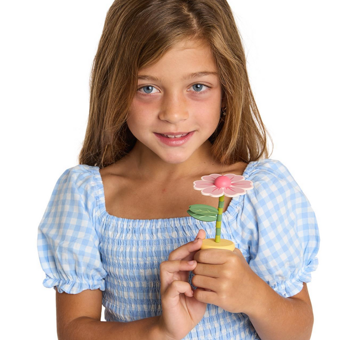 Flower Push Puppet Toy