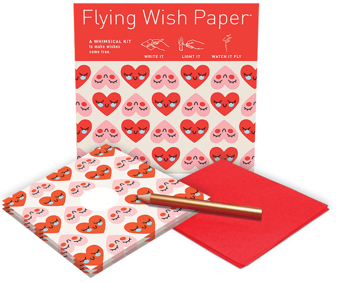 Flying Wish Paper- Sweet Hearts