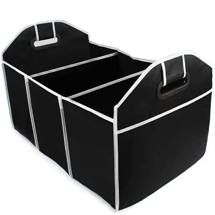 Foldable Black Car Trunk Cargo Storage Bag