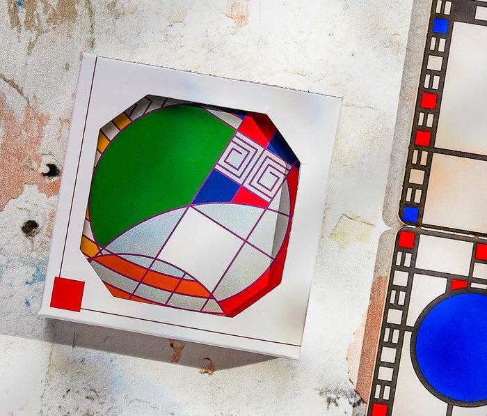 Frank Lloyd Wright Hoffman House Trivet & Coasters Gift Set of 5 - Lollygag