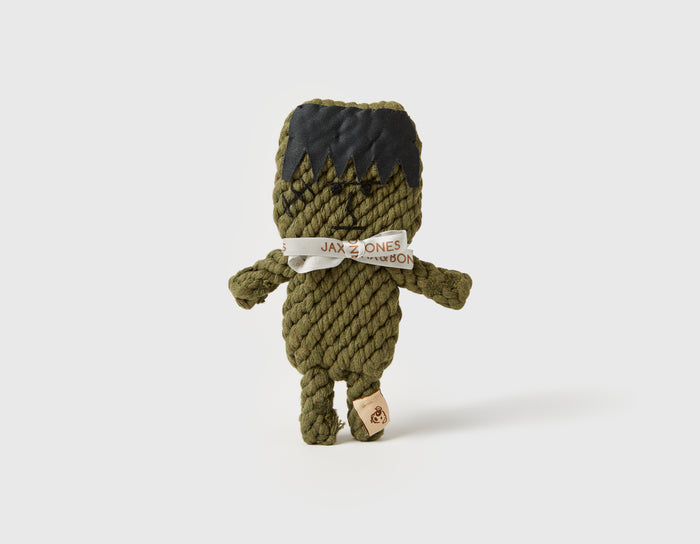 Frankenstein 8" Rope Dog Toy
