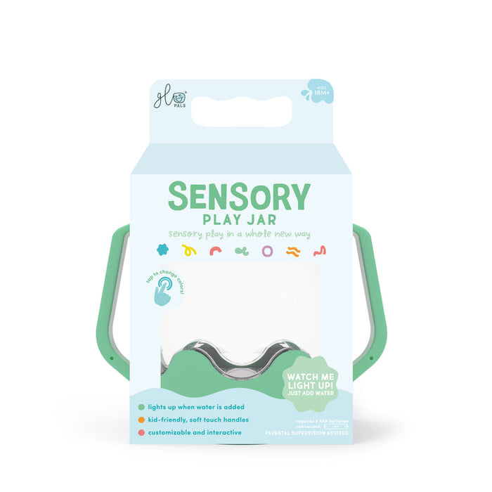 Glo Pals | Sensory Play Jar, Teal
