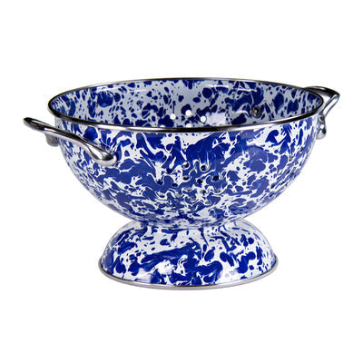 Golden Rabbit | Cobalt Swirl Medium Colander