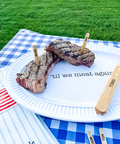 Grill Platter & Marker Set