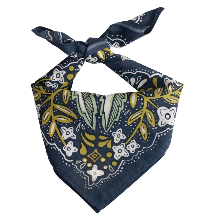 Handker Bandana No. 017 Amelia tied as neckerchief