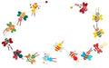 Handmade Lokta Paper Garland- Bee