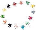 Handmade Lokta Paper Garland- Frog