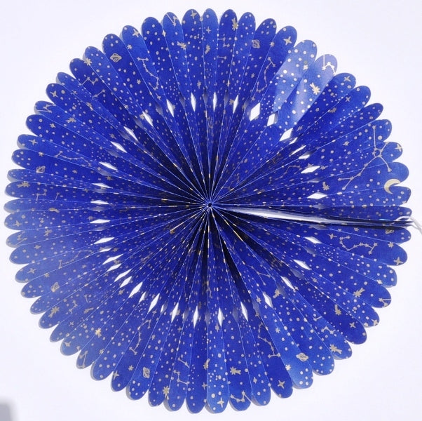 You can't go wrong with the constellations.  And this beautiful blue, 16 inch rosette will remind you of just that.