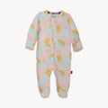 Harper Modal Magnetic Footie with Ruffle