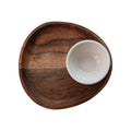 Hazel Mazel | Serving Tray with Fluted Bowl