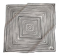 Hemlock Goods Bandana No. 034 Sammie "B"- Black Printing