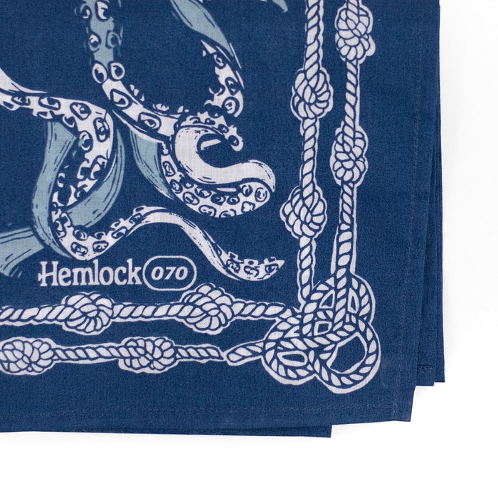 All Hemlock bandanas are printed from hand-drawn original patterns.