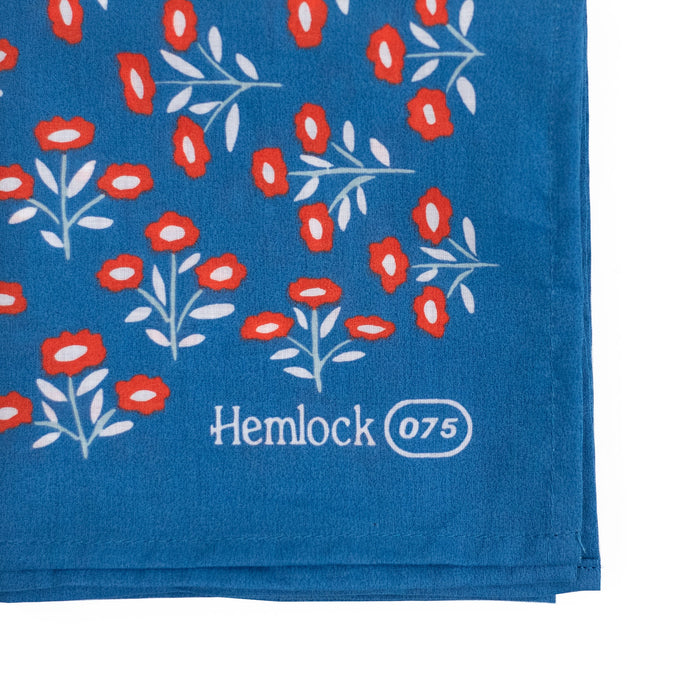 All Hemlock bandanas are printed from hand-drawn original patterns.