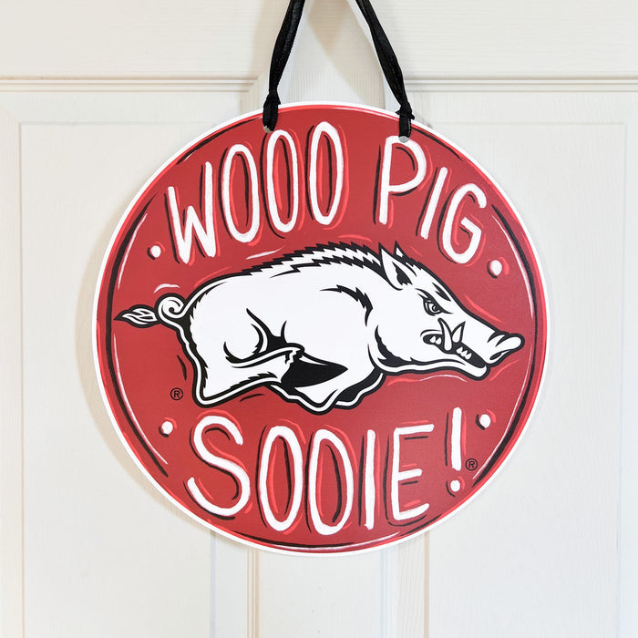 Home Malone | Arkansas Razorbacks Door Hanger
