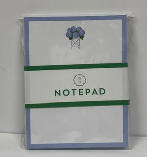 Hydrangea Planter Notepad