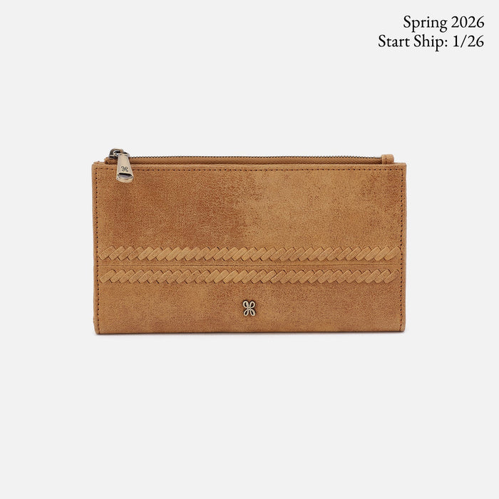 Jill Large Bifold Wallet, Whiskey