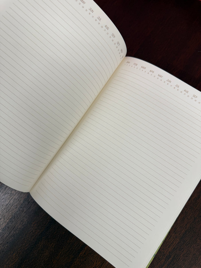 Jumbo Journal Green Lattice