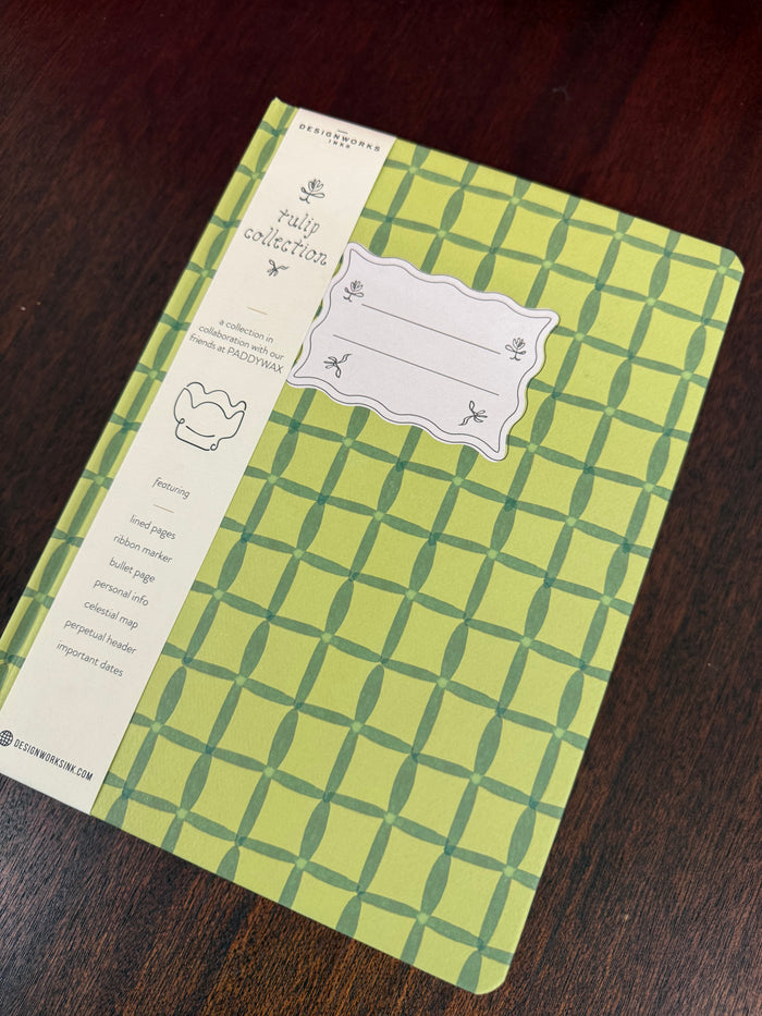 Jumbo Journal Green Lattice
