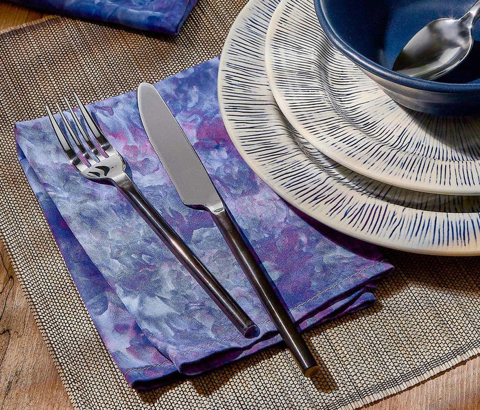 Celestial Blue Tie Dye Napkins- lollygag