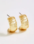 Karina Hoop Earring 18mm Gold