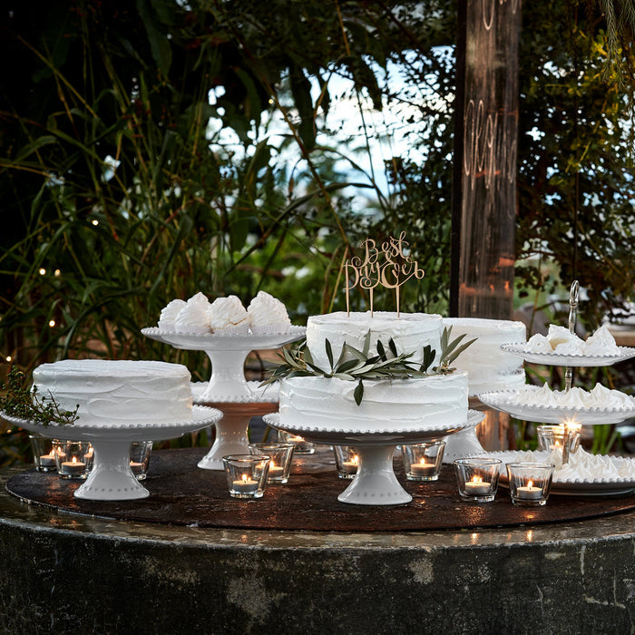 Large Footed Plate Pearl