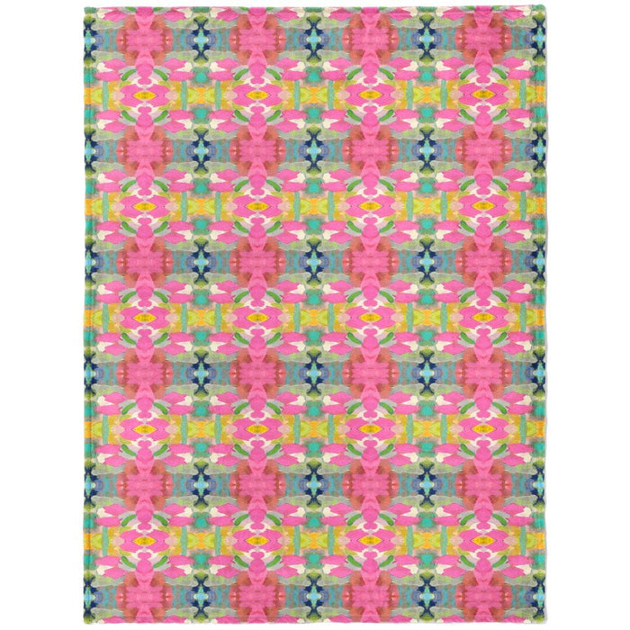 Laura Park | Pink Paradise Fleece Blanket