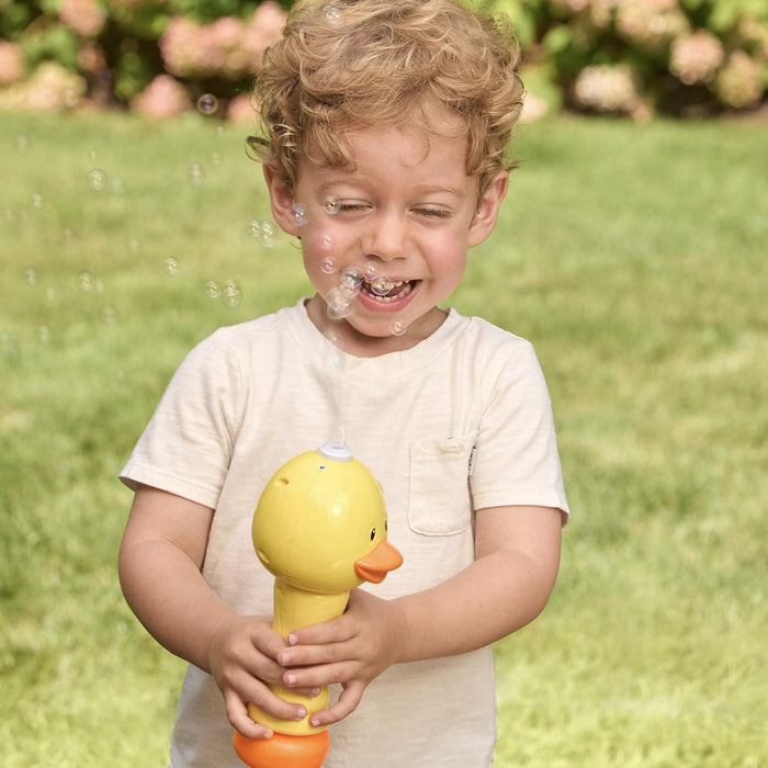 LED Illuminating Bubble Wand Blower